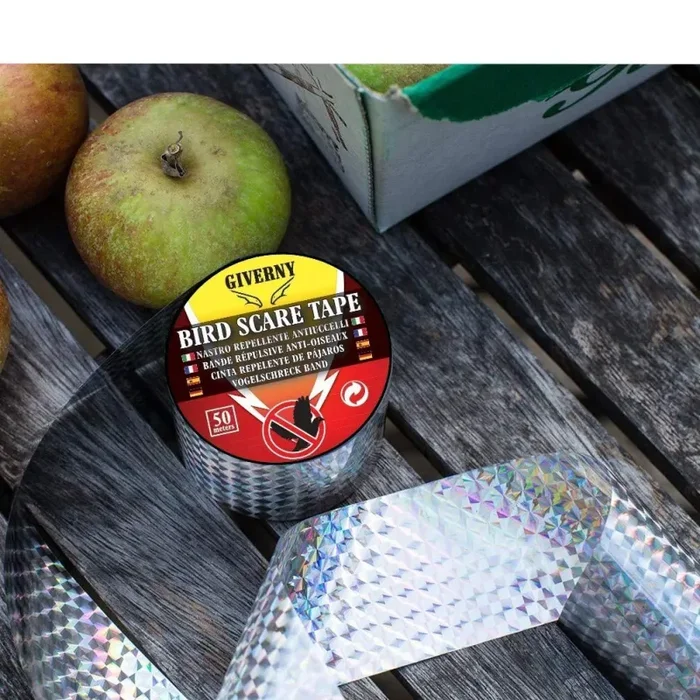GIVERNY 50m Nastro Repellente Antiuccelli, Semplice Dispositivo di Controllo… Moda - immagine 3