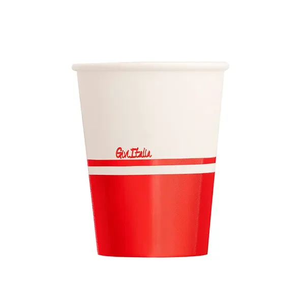Givi Bicchieri Cover 250 Cc Bianco Rosso Metallizzato Cf 8 Pz