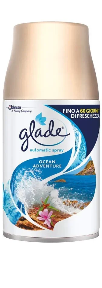 Glade Automatic Spray Ricarica fragranza Ocean Adventure – 4 Ricariche da…