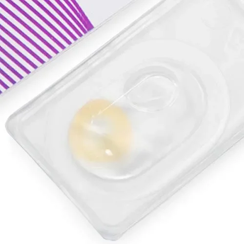 GLAMLENS Lenti a contatto colorate marrone chiaro Jas Brown Hazel – mensili… - immagine 3