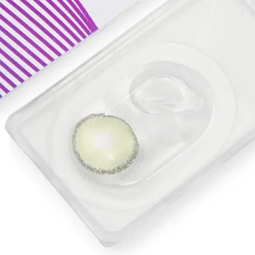 GLAMLENS Lenti a contatto colorate verdi Mirel Green – mensili – con porta… - immagine 3