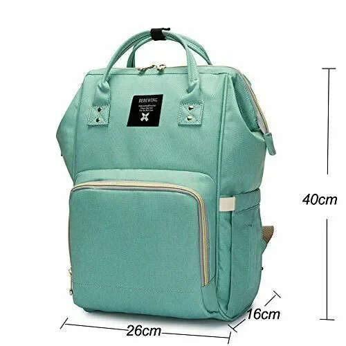 Glenmore’s Page Zaino Fasciatoio per Mama e Bambino Cambio Verde - immagine 2