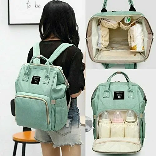 Glenmore’s Page Zaino Fasciatoio per Mama e Bambino Cambio Verde - immagine 3