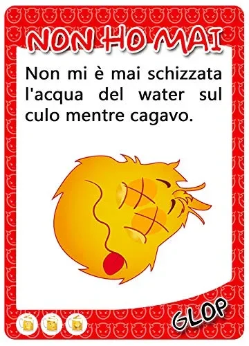 Glop Non ho mai – Giochi per Bere – Alcolici Feste – da… Moda - immagine 2