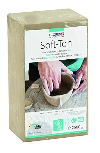 Glorex Soft TON – Terracotta, 2500 g, indurente all’Aria o al Calore,… Vendita calda