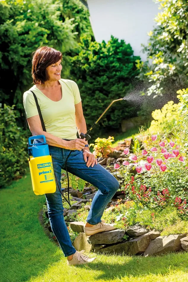 Gloria Nebulizzatore A Pressione Per Giardino, Capacità Di 3 L, Multicolore, 17 X 22 X 42 Cm - immagine 2