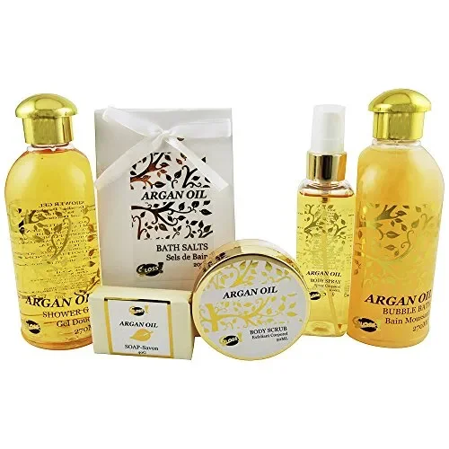 Gloss!, Set da regalo con prodotti bagno all’olio di Argan, 6 pz., 1,2 kg - immagine 2