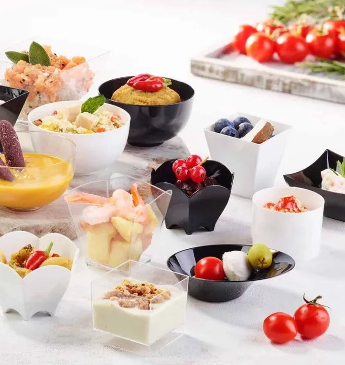 Gold Plast Coppetta Cube 60 Cc Trasparente Cf 60 Pz - immagine 2