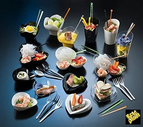 Gold Plast Coppetta Onda 95 Cc Trasparente Cf 25 Pz - immagine 3