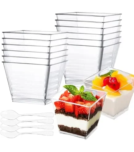 Gold Plast Coppetta Rain 90 Cc Trasparente Cf 25 Pz - immagine 2