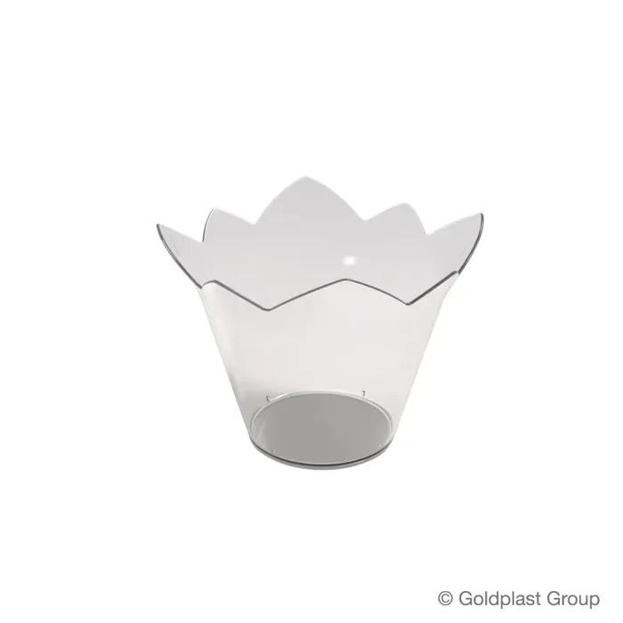 Gold Plast Coppette Waterlily 70 Cc Trasparente Cf 20 Pz