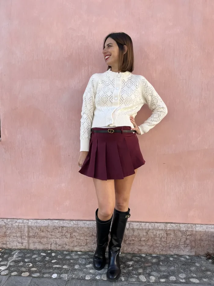 GOLFINO CROCHET Vendita calda online - immagine 2