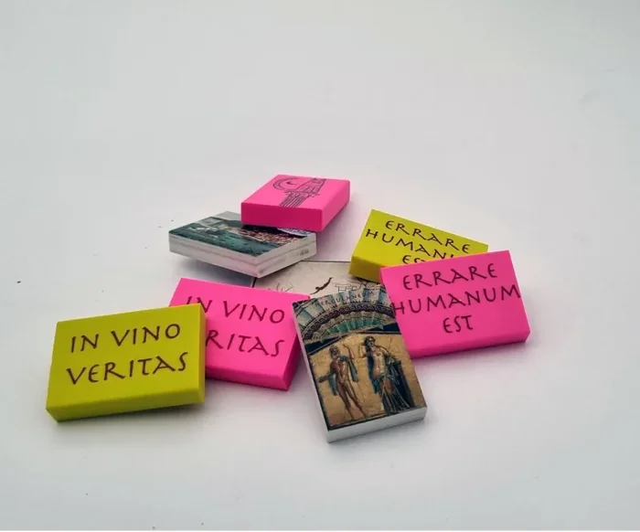 Gomme per Cancellare Artistiche – Ispirate all’Arte Antica, Latina e Moderna | 13 Varianti - immagine 2