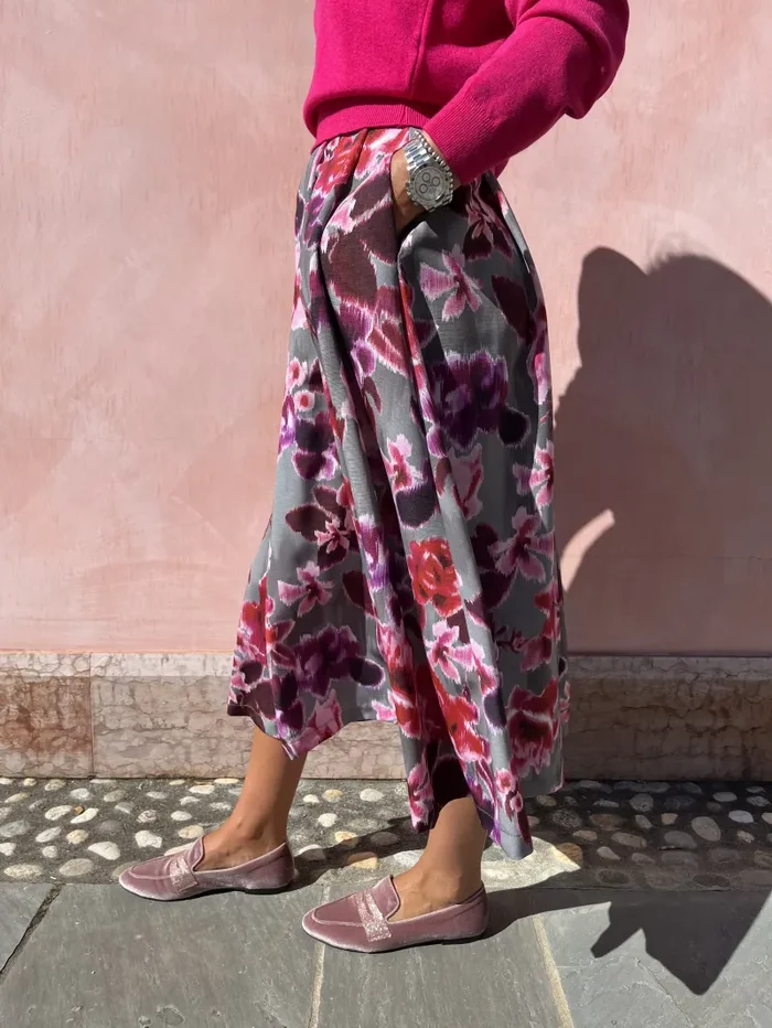 GONNA COROLLA STAMPA CHINE - immagine 3