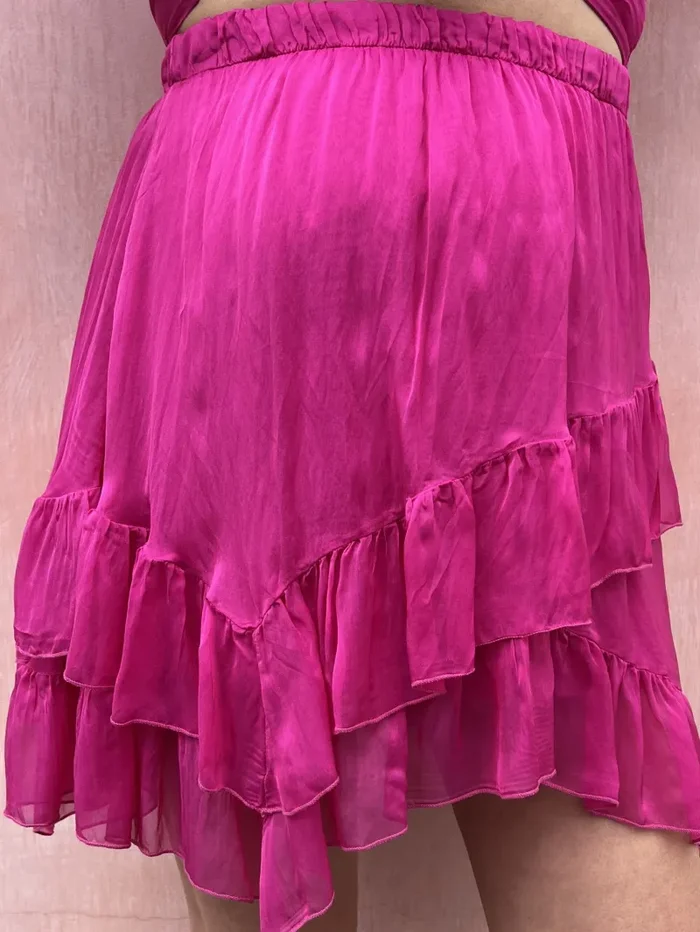 GONNA CORTA BALZE SETA Vendita online