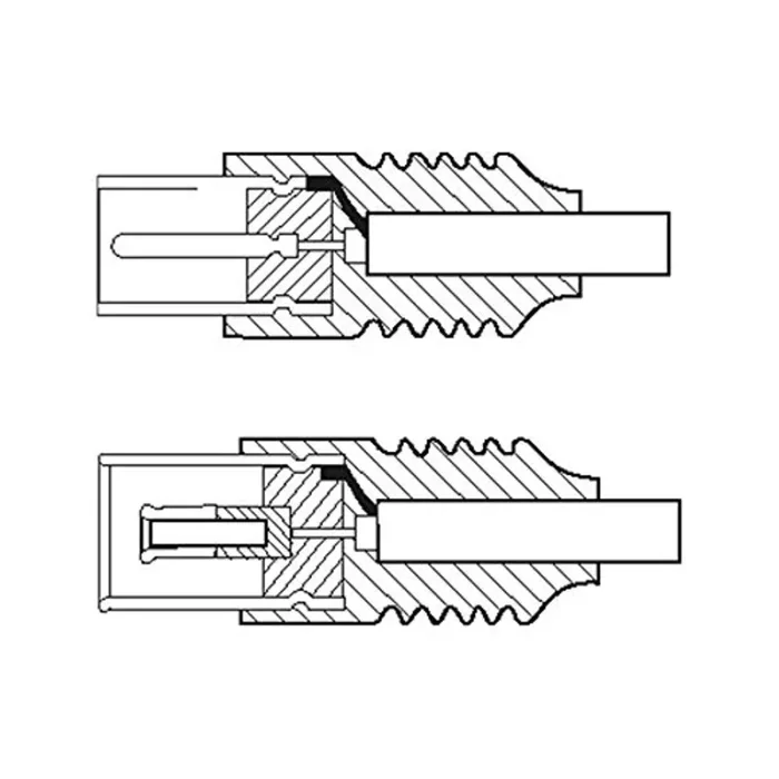 Goobay 11720 Cavetto Coassiale Antenna Coax 9.5 mm (<70 dB), Schermatura Doppia, Nero, 1.5 m Lunghezza del Cavo - immagine 2