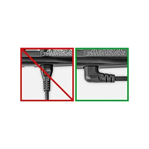 Goobay 97351 Cavo Alimentazione, 2m Lunghezza del Cavo, Bianco - immagine 2
