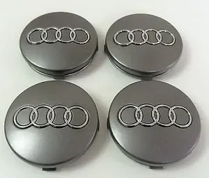 GooDealShop, coprimozzi grigi per cerchi in lega, AB3201675302872 - immagine 3