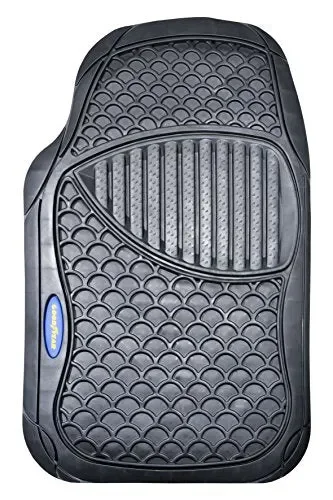 Goodyear GOD9020 1 Set di tappeti in Gomma 4 Pezzi ritagliabili Nero, Set… - immagine 3