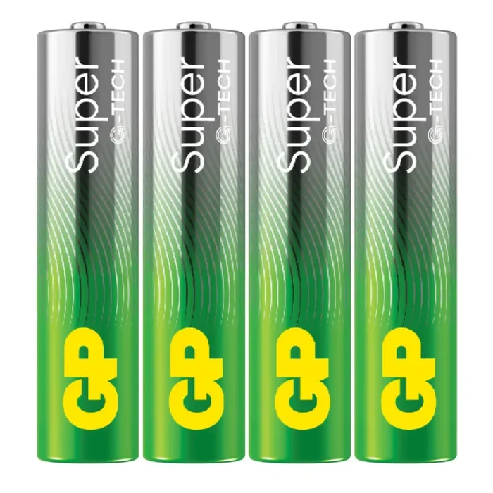 GP Battery | GP151428 | Batteria Super Alcalina 1,5V Mini Stilo AAA / 24A-2U4 / LR03 (Confezione 4 Pezzi) - immagine 2