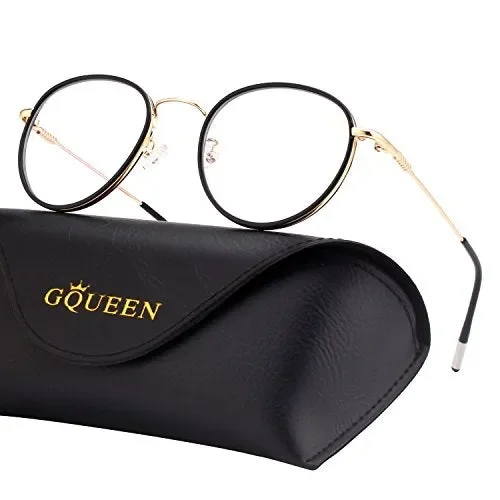 GQUEEN Occhiali da Computer Blocca Luce Blu Anti-Riflesso per Nero Lucido Vendita calda