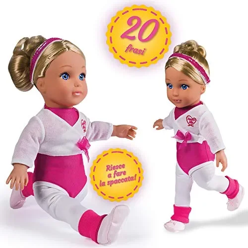 Grandi Giochi GG71153, Nuova Giulia Ballerina Amore Mio, Colore Rosa e Bianca - immagine 3