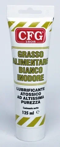 GRASSO ALIMENTARE BIANCO – TUBO DA 125 ML.