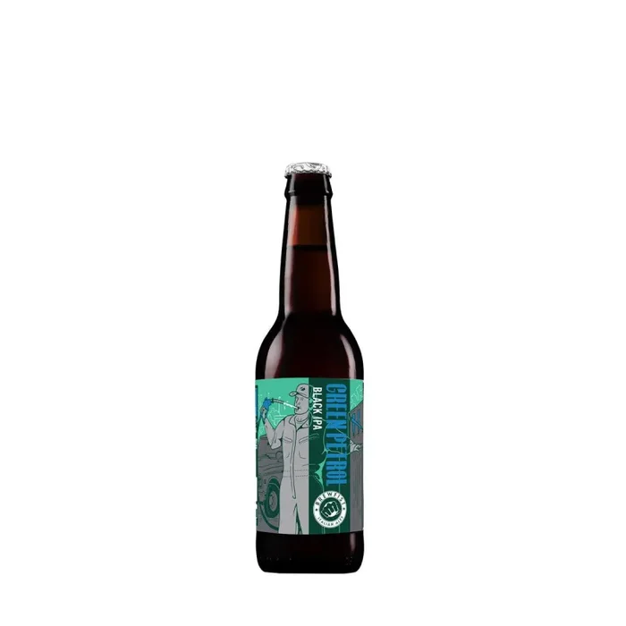 Green Petrol Brewfist – Black IPA – BOTT. 33 Cl