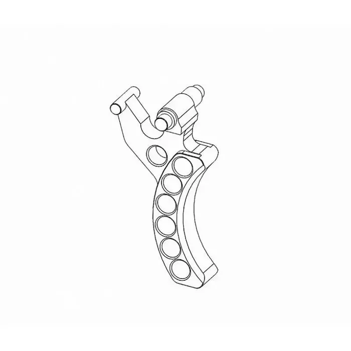 Grilletto Speed Trigger AK- C Red - immagine 2