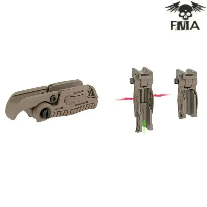 Grip Anteriore Abbattibile AB163 FMA – Desert Fornitura - immagine 3