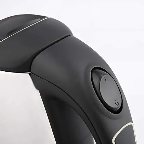 Grunkel – Bollitore elettrico in acciaio inox da 1,7 litri di capacità e 2200 W di potenza, spia acqua bollitura, spegnimento automatico e filtro dell’acqua rimovibile, modello HV-16GX - immagine 2