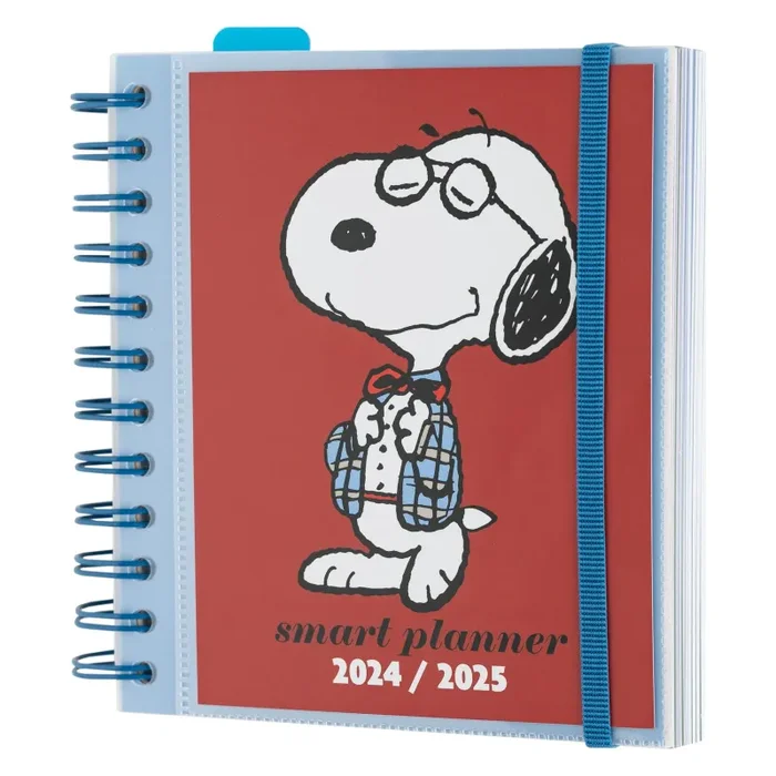 Grupo Erik: Diario Scuola 2024 2025 Snoopy – Agenda giornaliera 11 mesi, 16 x 14 cm, Diario scolastico 2024-2025, Diario scuola 2024 2025 elementari snoopy