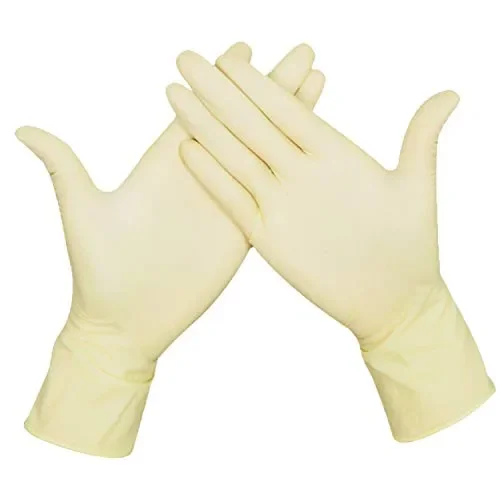 Guanti monouso Lattice lattiginoso e senza polvere per la lavorazione degli…