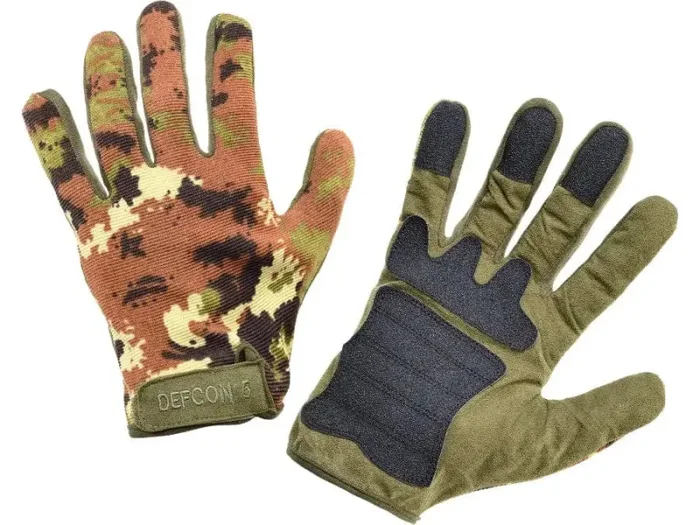 Guanti Tattici da Tiro Vegetato Italiano – Defcon 5