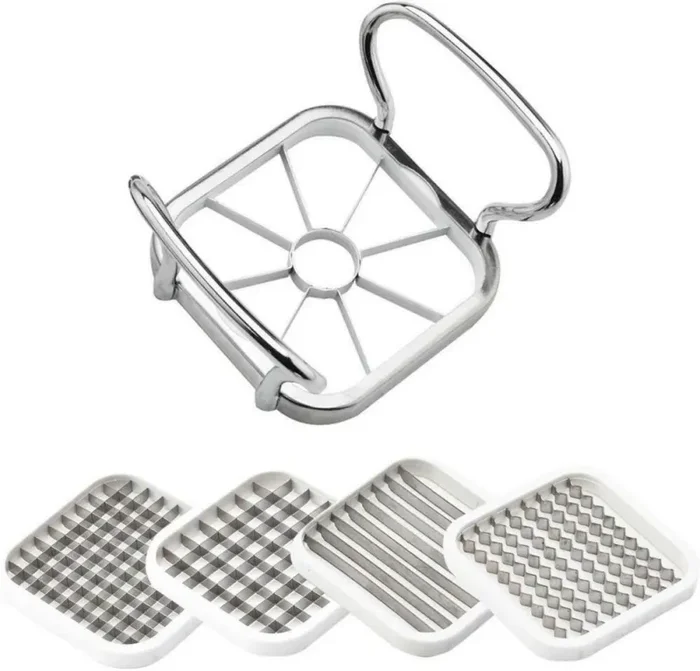 GuDoQi Multifunzionale Chopper Di Verdura Acciaio Inossidabile Affettatrice…