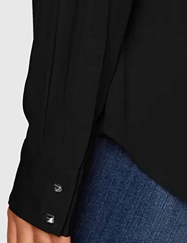 Guess LS Glenda Shirt Camicia Donna M, Nero (Noir De Jais Jblk) - immagine 3