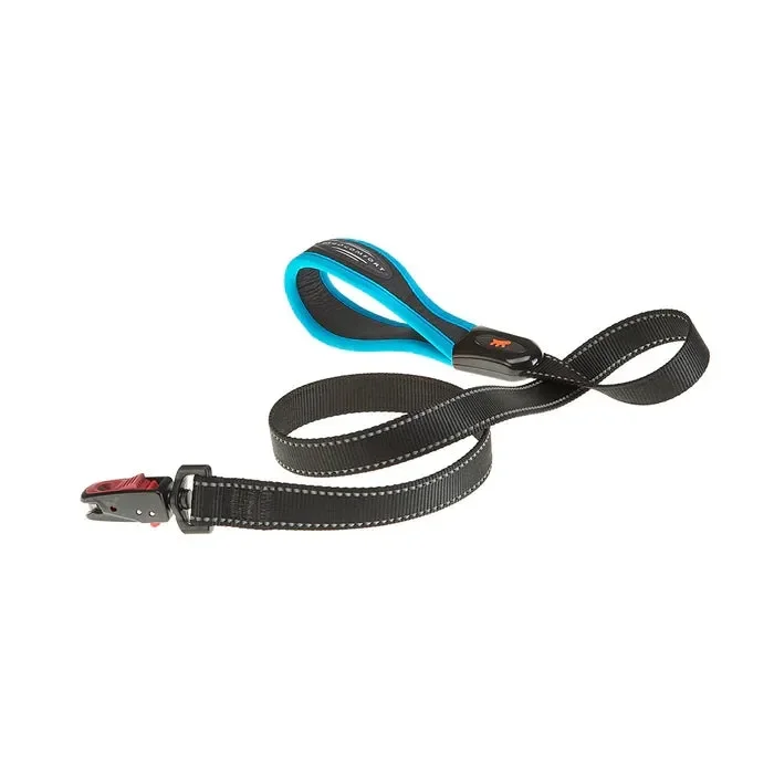 Guinzaglio per cani con impugnatura imbottita – Ergofluo Matic 2,5×120 cm