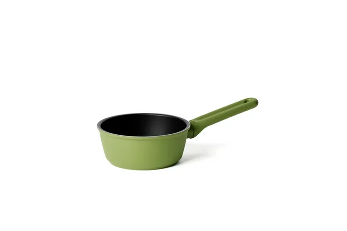 GUZZINI Casseruola D 16 Cm con un Manico Cook&Color Verde Avvocado