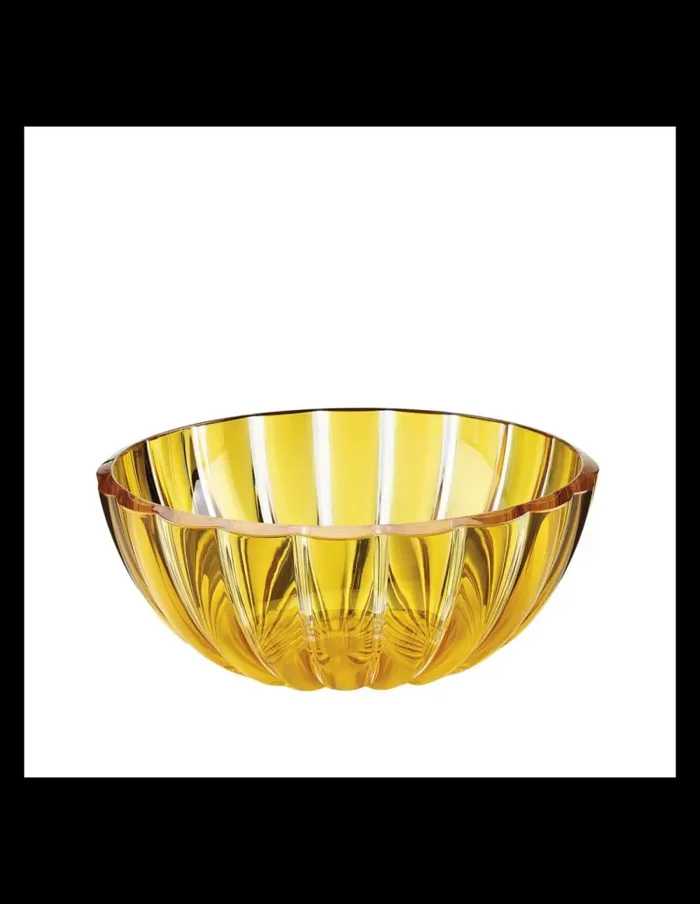 GUZZINI Contenitore D 20 Cm Medium Dolce Vita Colore Ambra