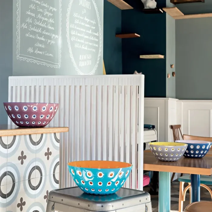 GUZZINI Contenitore Le Murrine in San D 25 Cm Azzurro, Arancio - immagine 2