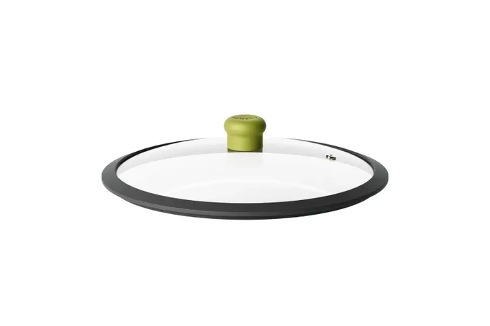 GUZZINI Coperchio in Vetro Curvo D 28 Cm Cook&Color Verde Avocado