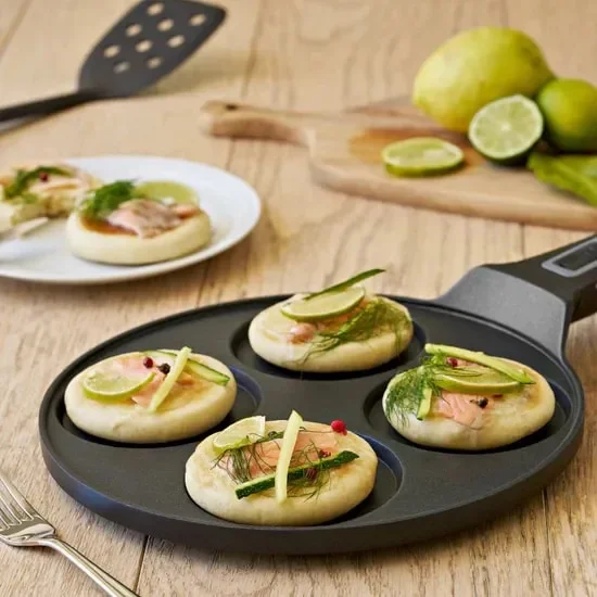 GUZZINI Padella Pancake Cook & Space D 26 Cm H 4,85 Cm Manico Removibile - immagine 2