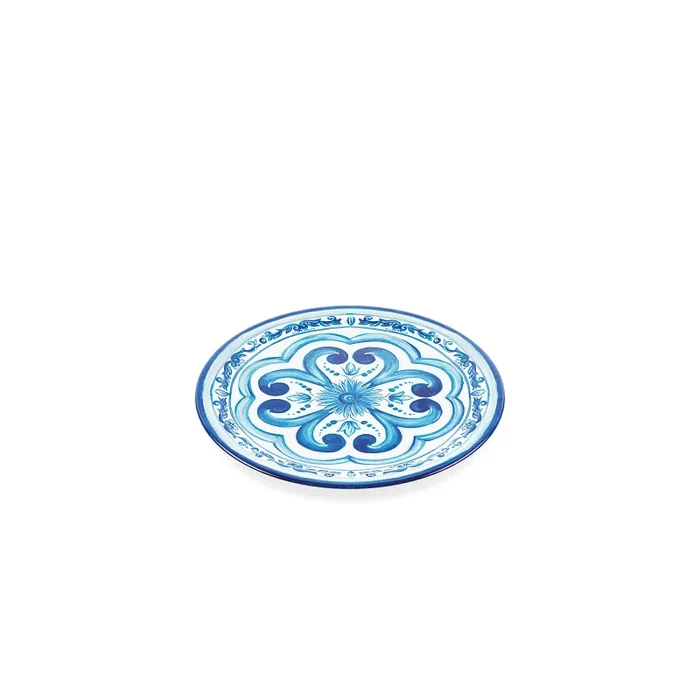 GUZZINI Piatto Piano Decoro Blues Melamina Table Decor