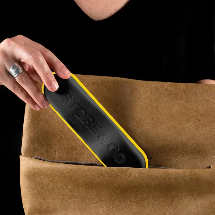 GUZZINI Posate da Viaggio con Custodia Store & Go Giallo Mango - immagine 3