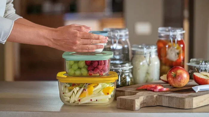 GUZZINI Set 3 Contenitori Ermetici con Coperchio - immagine 2