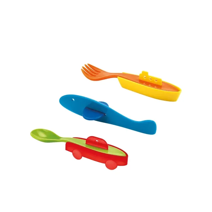 GUZZINI Set 3 Posatine Trafic Bimbi Multicolor