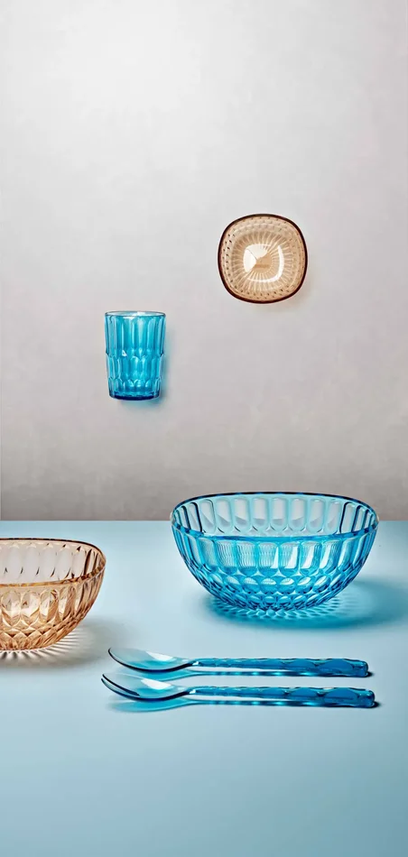 GUZZINI Vassoio Piccolo Vanity Bio-Based Azzurro Mare - immagine 3