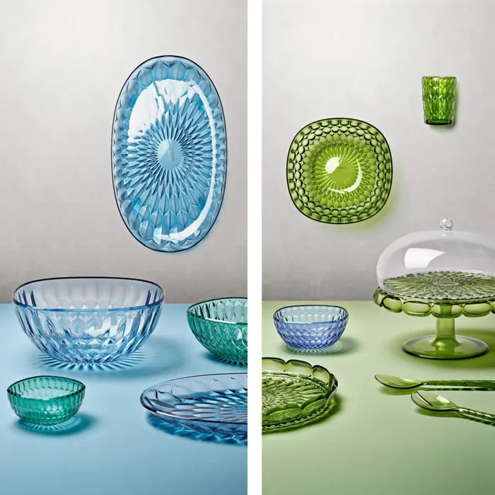 GUZZINI Vassoio Tondo Piccolo Vanity Bio-Based D 30 Cm Verde Ninfea - immagine 3