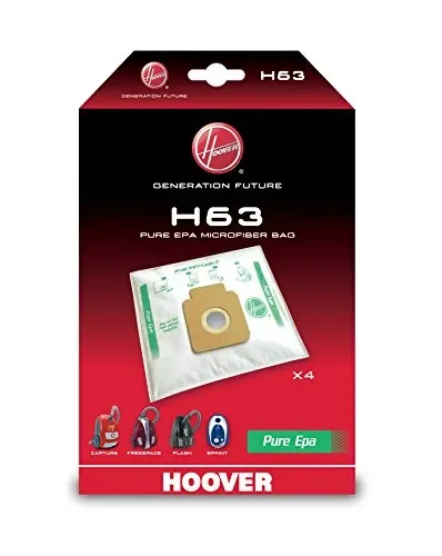 H63- Hoover Sacchetto per aspirapolvere Pure-Epa [Classe di efficienza… Online ora