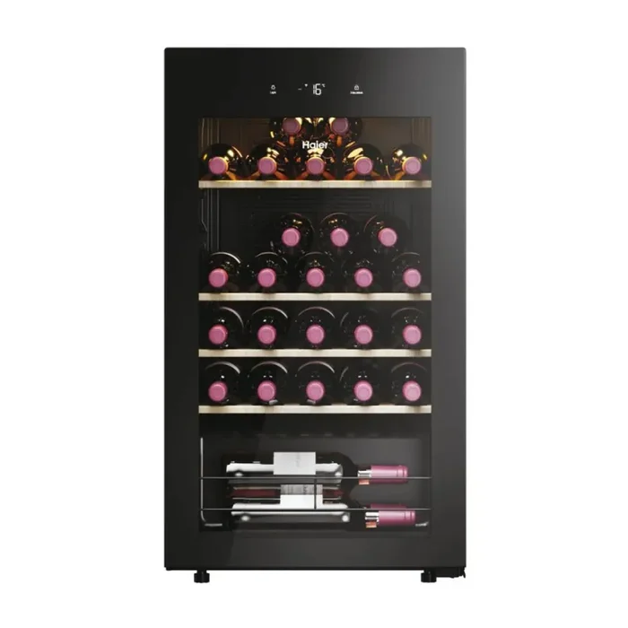 Haier Wine Bank 50 Serie 3 HWS34GGH1 Cantinetta Vino Libera Installazione 34 Bottiglie